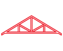 roof trusses icon