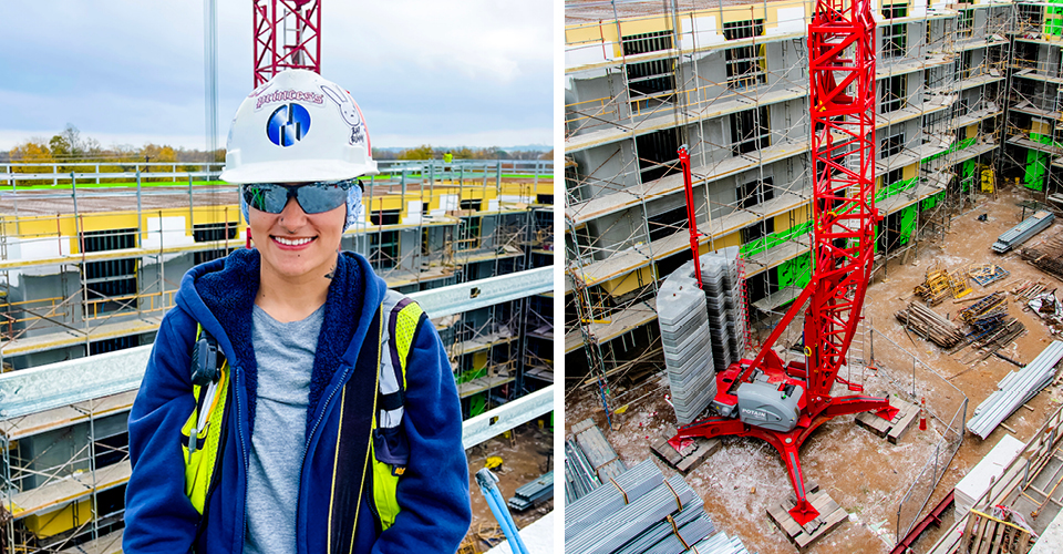 Kassidy McCutcheon, certified crane operator