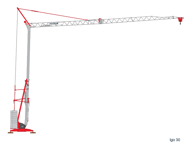 Igo 30 Self Erecting Tower Crane