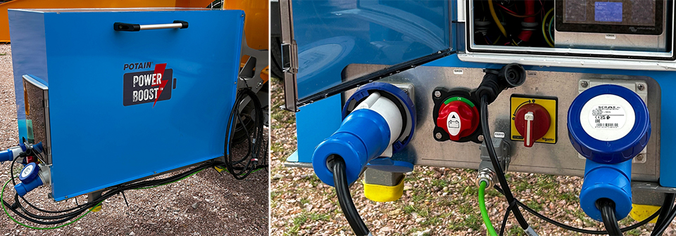 new, maintenance-free PowerBoost™ launched on the Potain Igo M 24-19